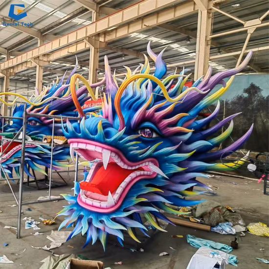 Traditional Chinese Festival Decoration Fabric Flower Lantern Show