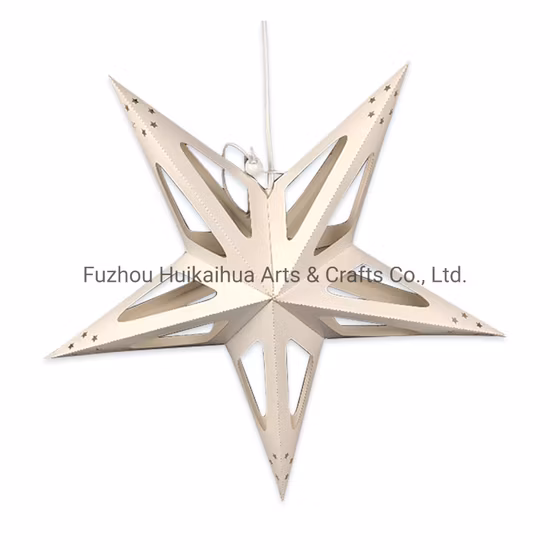 クリスマスオーナメント 星提灯